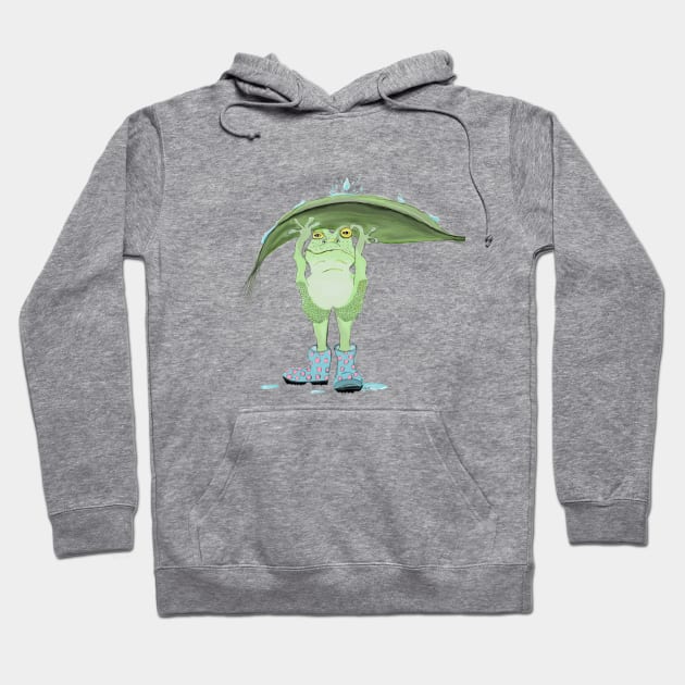 Rain Frog Hoodie by msmart